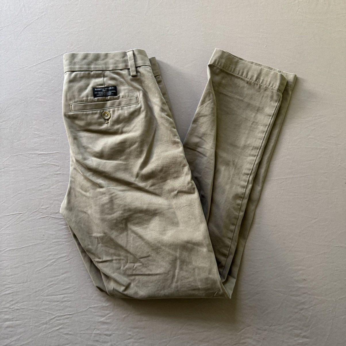 Banana Republic × Designer × Vintage Banana Republic AIDEN SLIM CHINOS Size US 29 - 1 Thumbnail
