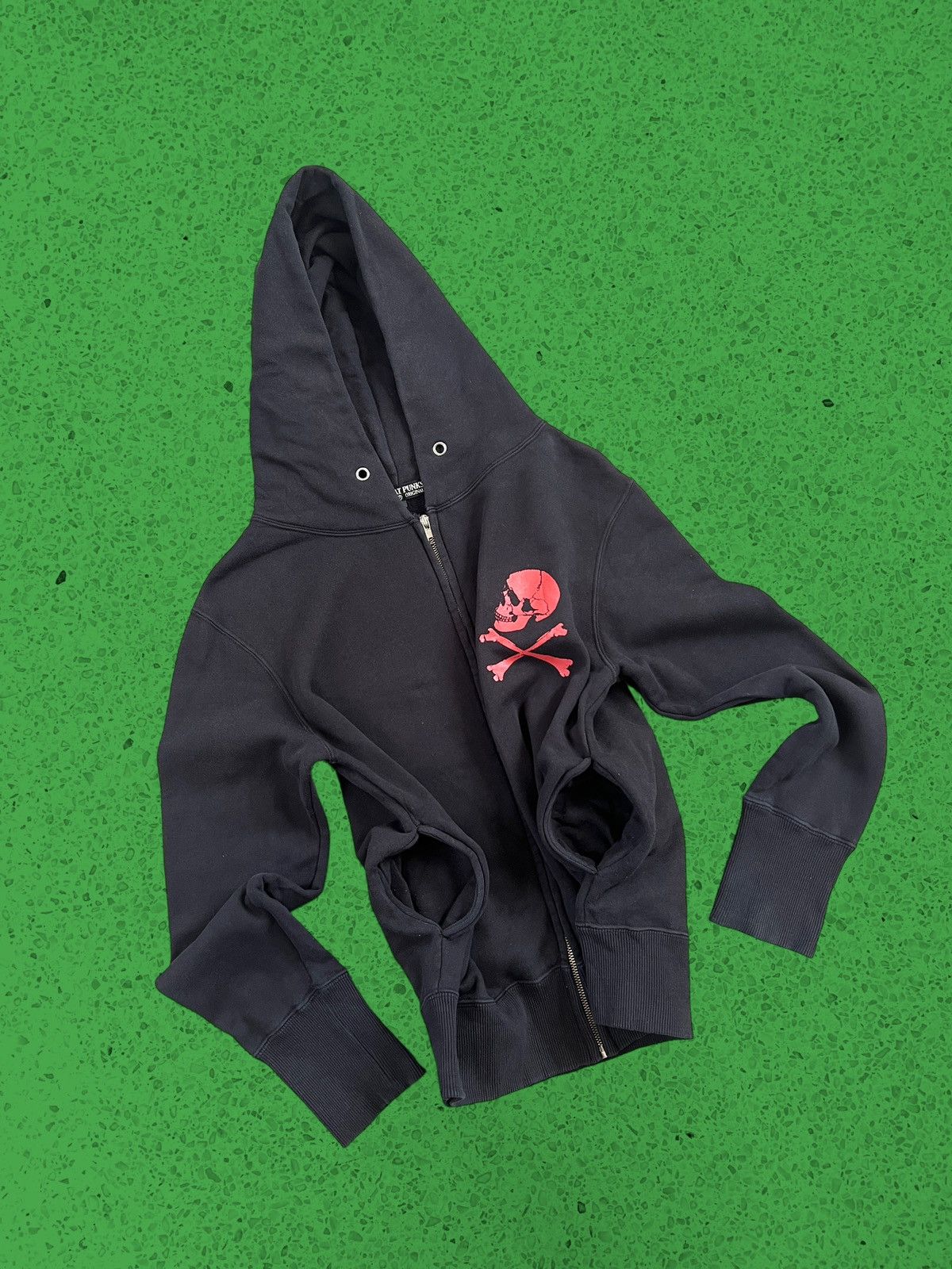 Japanese Brand Hell Cat Punks Zipper Hoodie Size US XS / EU 42 / 0 - 1 Thumbnail