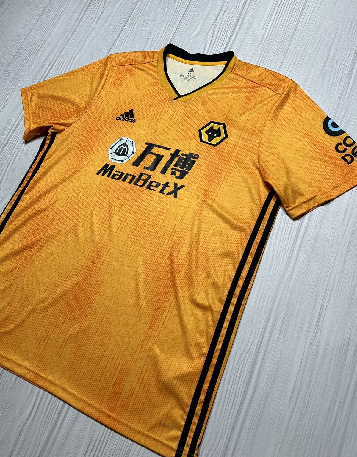 Adidas NEVES 8 Wolverhampton 2018/19 Adidas Soccer Jersey Size XL Size US XL / EU 56 / 4 - 3 Thumbnail