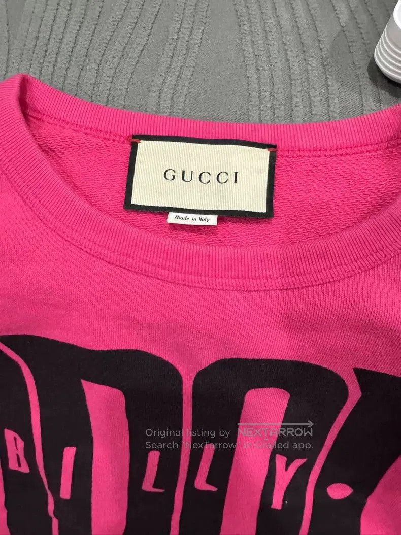 Gucci Gucci Pink sweatshirt Size M / US 6-8 / IT 42-44 - 2 Thumbnail