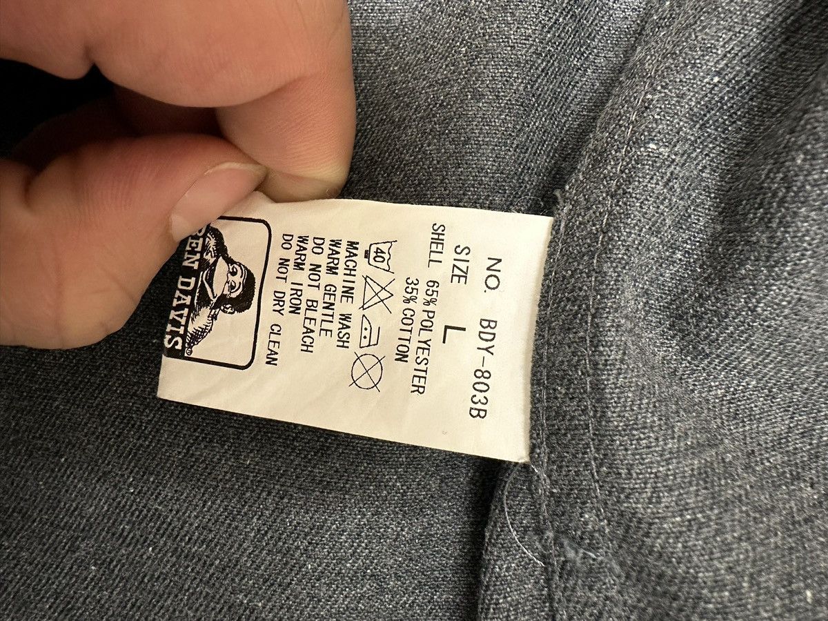 Ben Davis RARE JAPAN BEN DAVIS MEN’S COLLARLESS DENIM JACKET Size US L / EU 52-54 / 3 - 9 Thumbnail