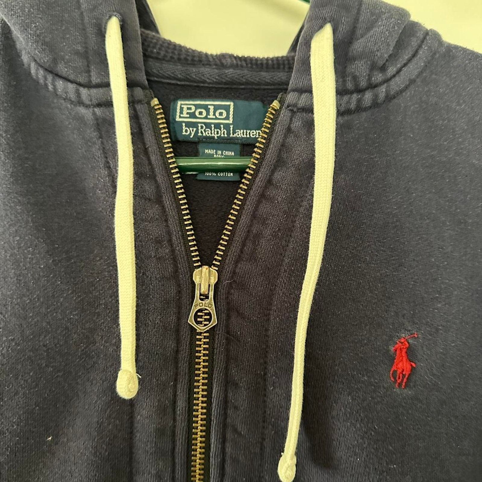 Polo Ralph Lauren × Vintage Vintage Polo Ralph Lauren Full Zip Hoodie Jacket Old Money M Size US M / EU 48-50 / 2 - 2 Thumbnail