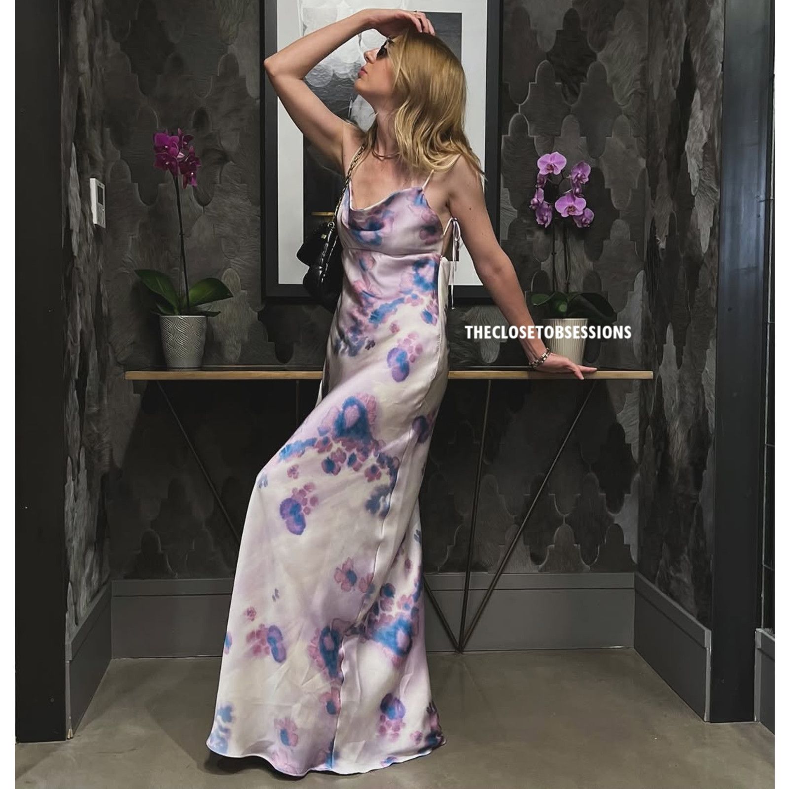 Zara ZARA BLOGGER FAVE!!! Flowy Long Dress NWT Size L / US 10 / IT 46 - 18 Thumbnail