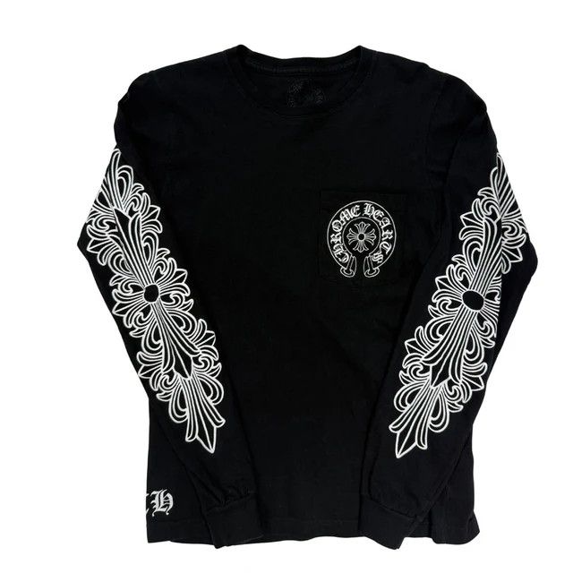 Chrome Hearts Chrome Hearts Floral Horsehoe Logo Beijing Exclusive L/S Size US XS / EU 42 / 0 - 1 Thumbnail