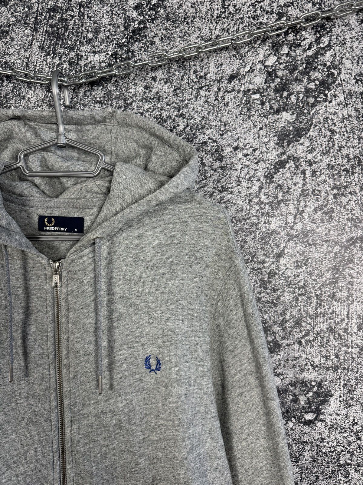 Fred Perry Fred Perry Full Zip Hoodie Streetwear Casual Hoody Size M Size US M / EU 48-50 / 2 - 2 Thumbnail