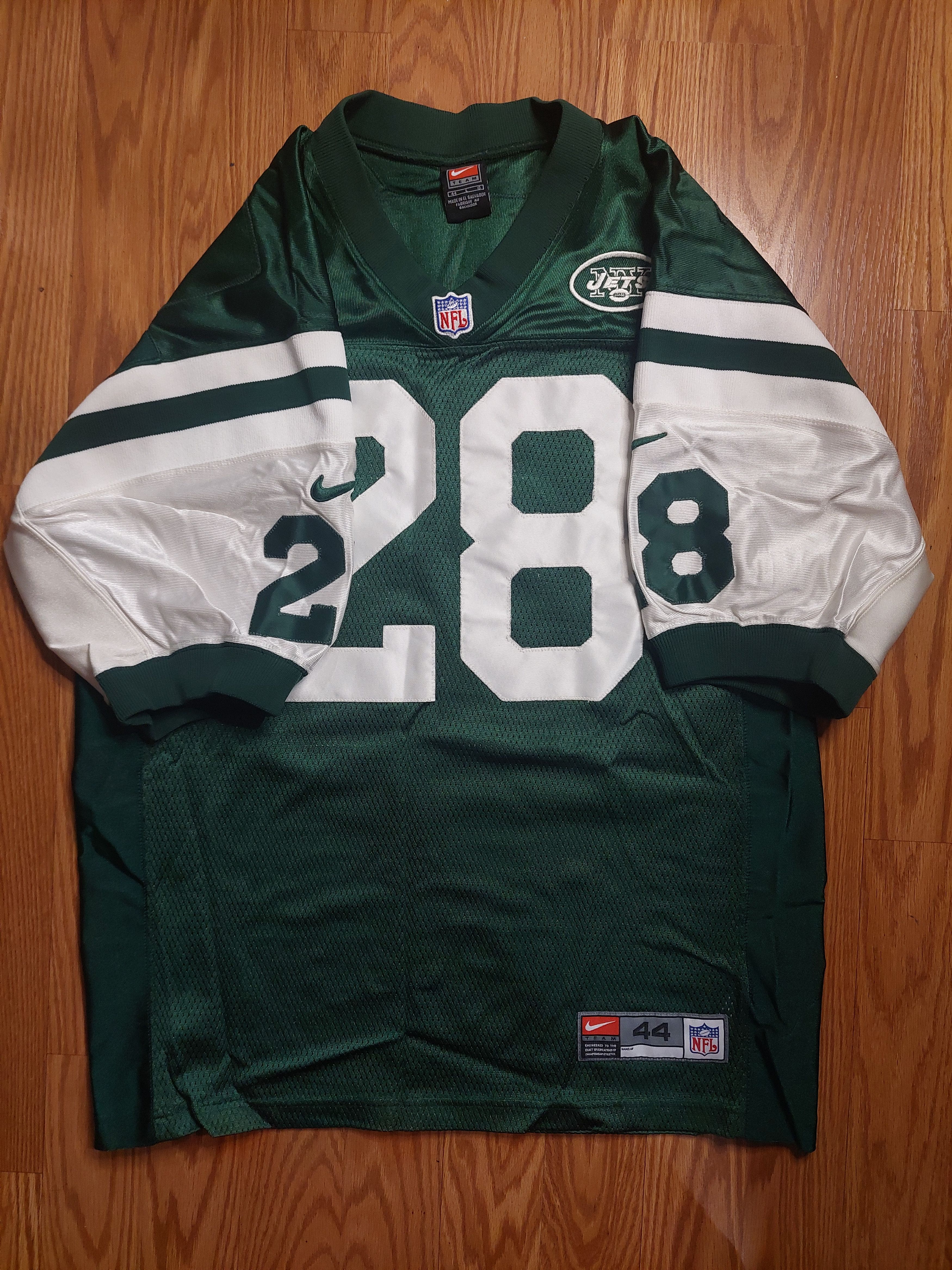 Nike Authentic New York Jets Curtis Martin Nike NFL Jersey Size US L / EU 52-54 / 3 - 2 Thumbnail