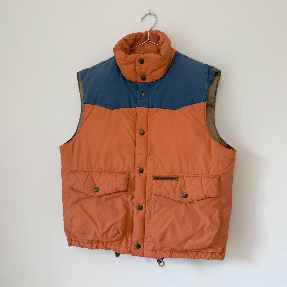 Polo Ralph Lauren Vtg 2000s Polo Ralph Lauren Jeans Co Yoke Down Puffer Vest Size US M / EU 48-50 / 2 - 3 Thumbnail