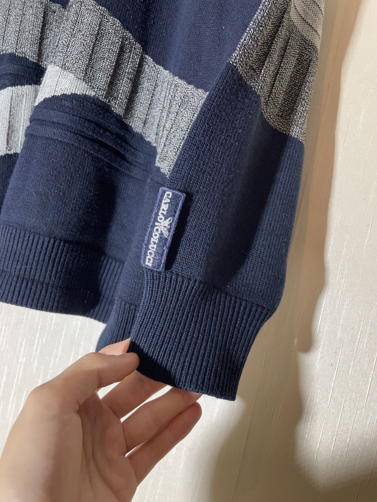 Carlo Colucci × Vintage Carlo Colucci vintage y2k sweater Size US M / EU 48-50 / 2 - 7 Thumbnail