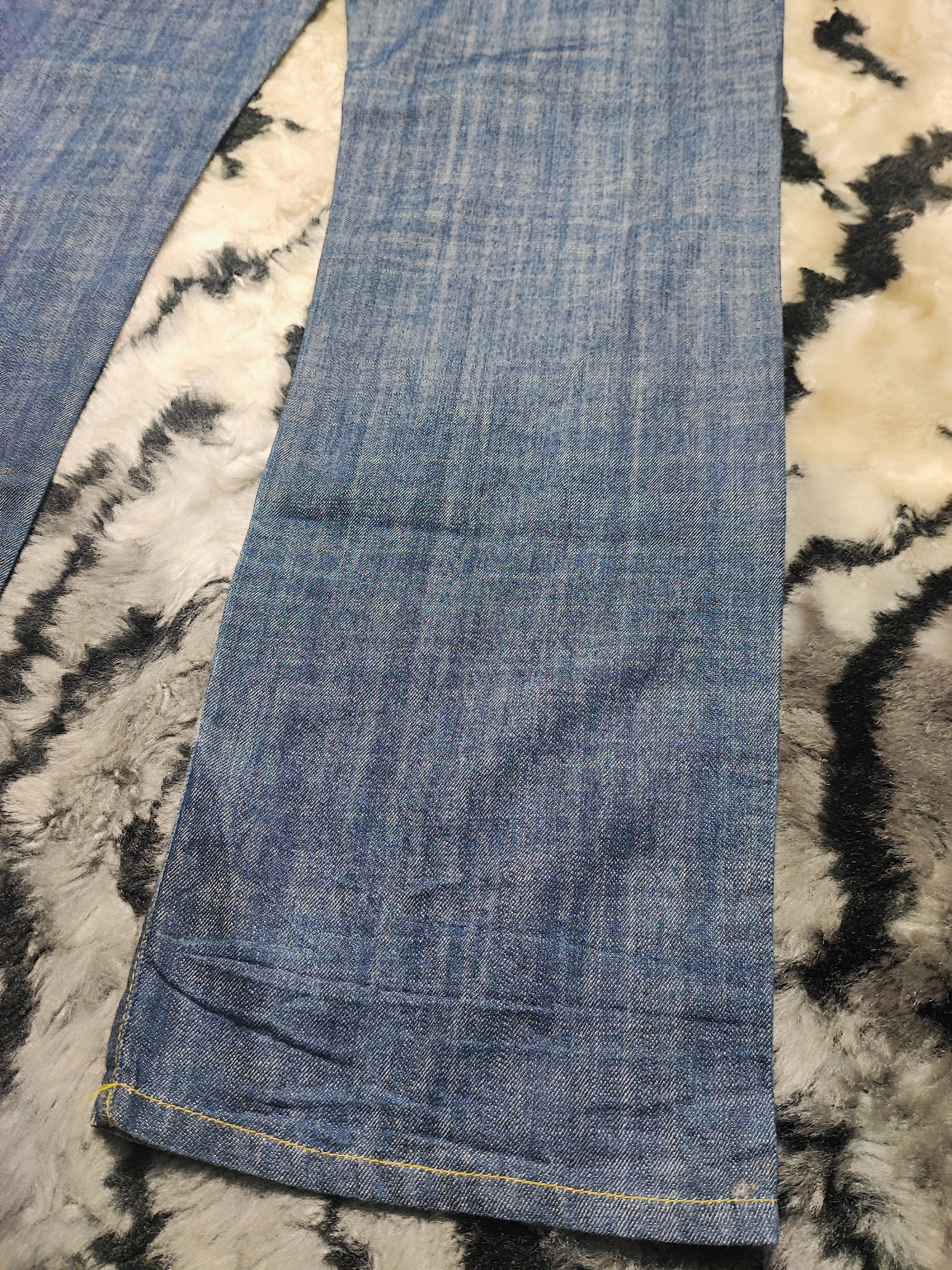 If Six Was Nine × Japanese Brand × Le Grande Bleu (L.G.B.) Doarat Patchwork Denim Size US 32 / EU 48 - 14 Thumbnail