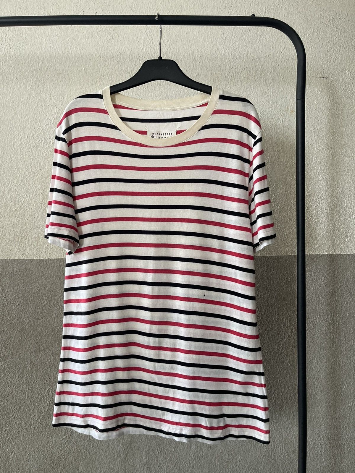 Maison Margiela MM10 Maison Margiela Stripe Tee Size US S / EU 44-46 / 1 - 1 Thumbnail