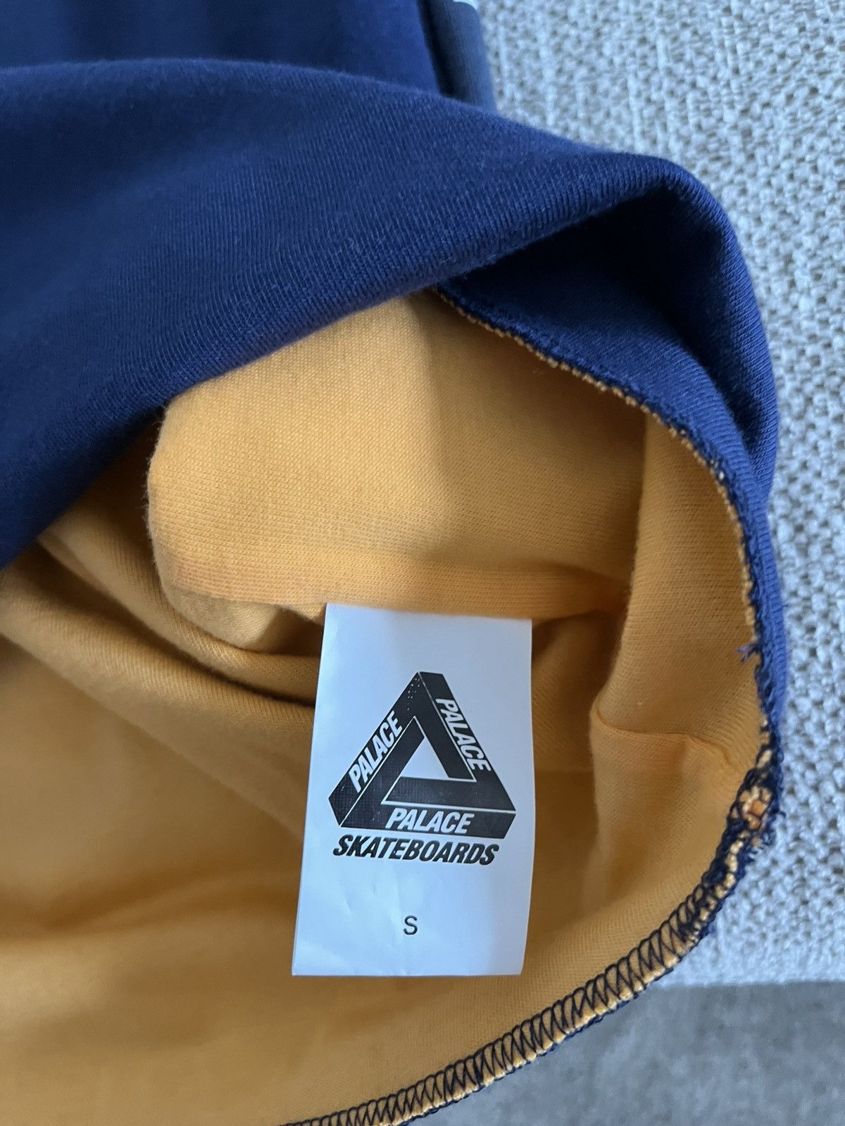 Palace Palace Reversible Tri-Ferg T-Shirt Navy/Orange Small Size US S / EU 44-46 / 1 - 3 Thumbnail