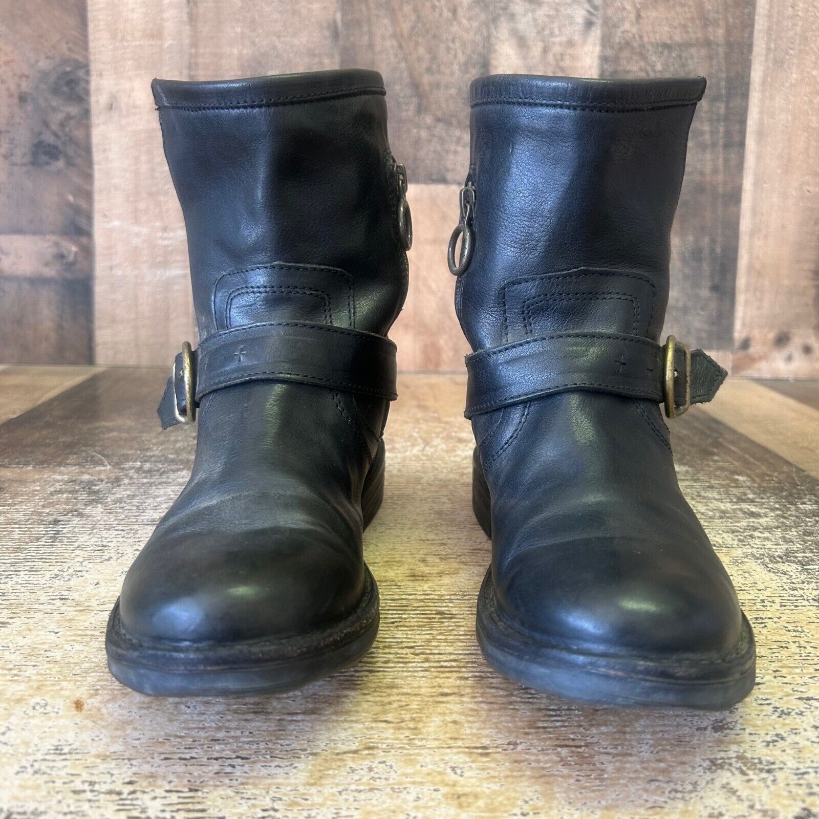Fiorentini + Baker Fiorentini Baker Side Zip Black Ankle Boots Womens 5 Size US 5 / IT 35 - 9 Thumbnail