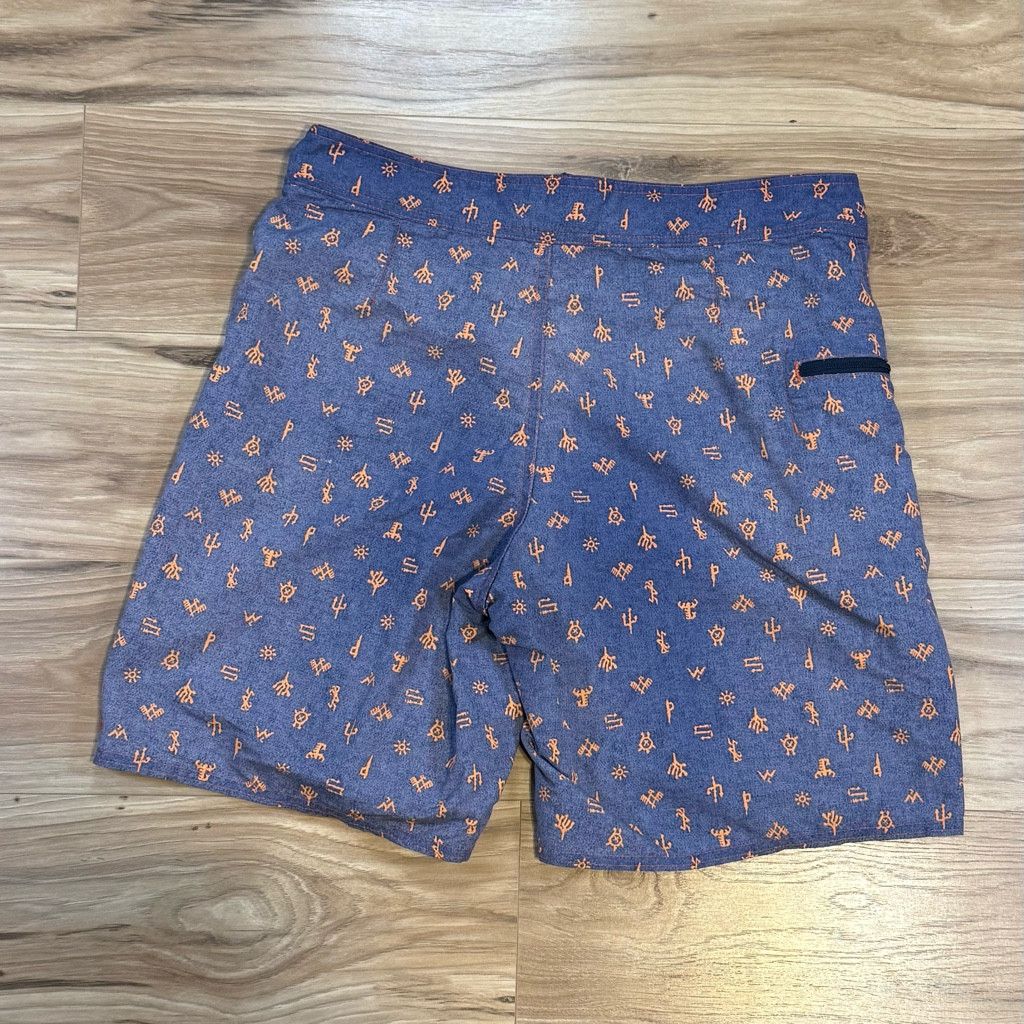 Patagonia Patagonia Men’s 30 Blue Print Board Shorts Size US 26 / EU 42 - 2 Thumbnail