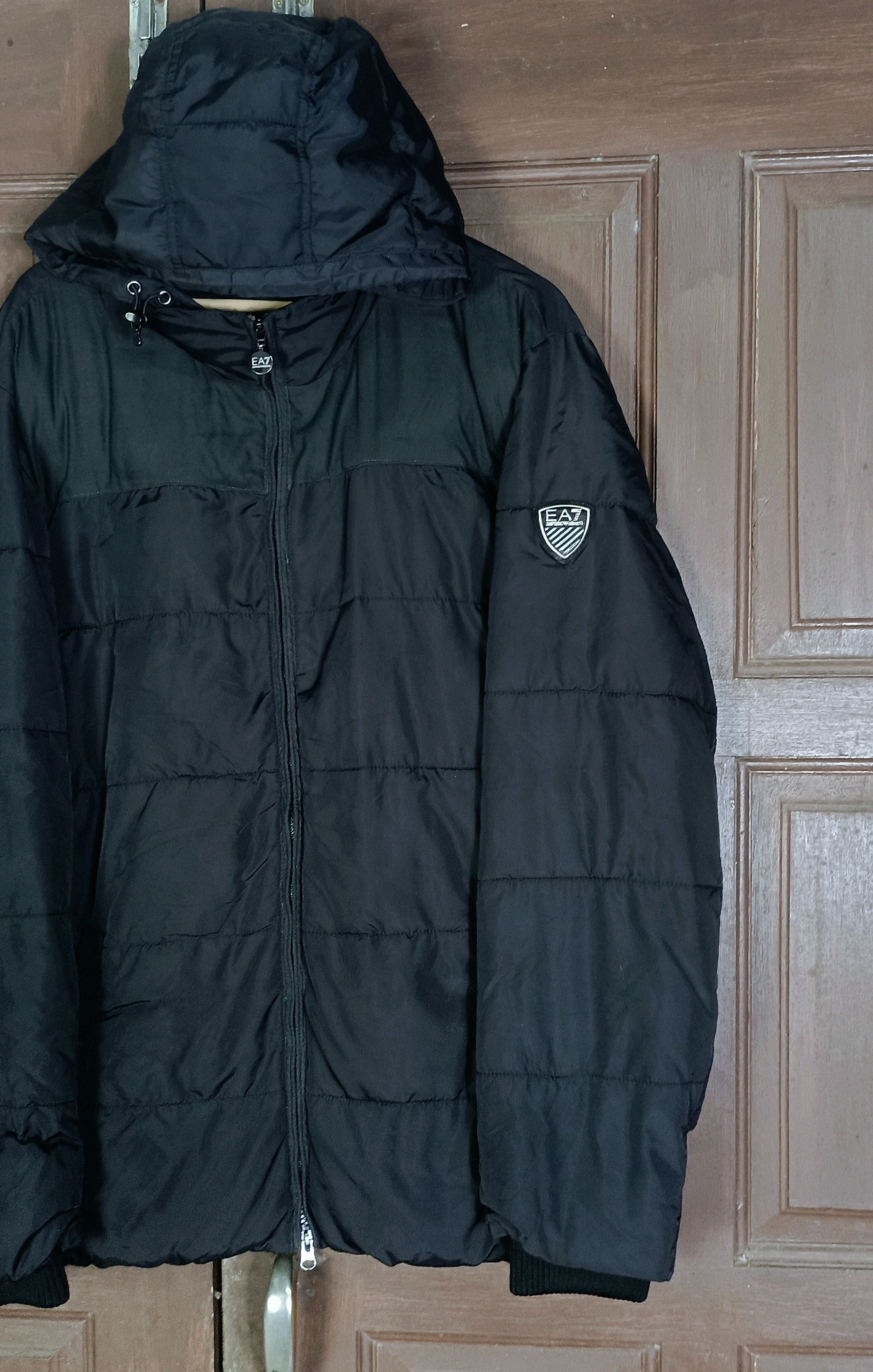 Emporio Armani Emporio Armani Puffer Super Black Jacket Size US XL / EU 56 / 4 - 3 Thumbnail
