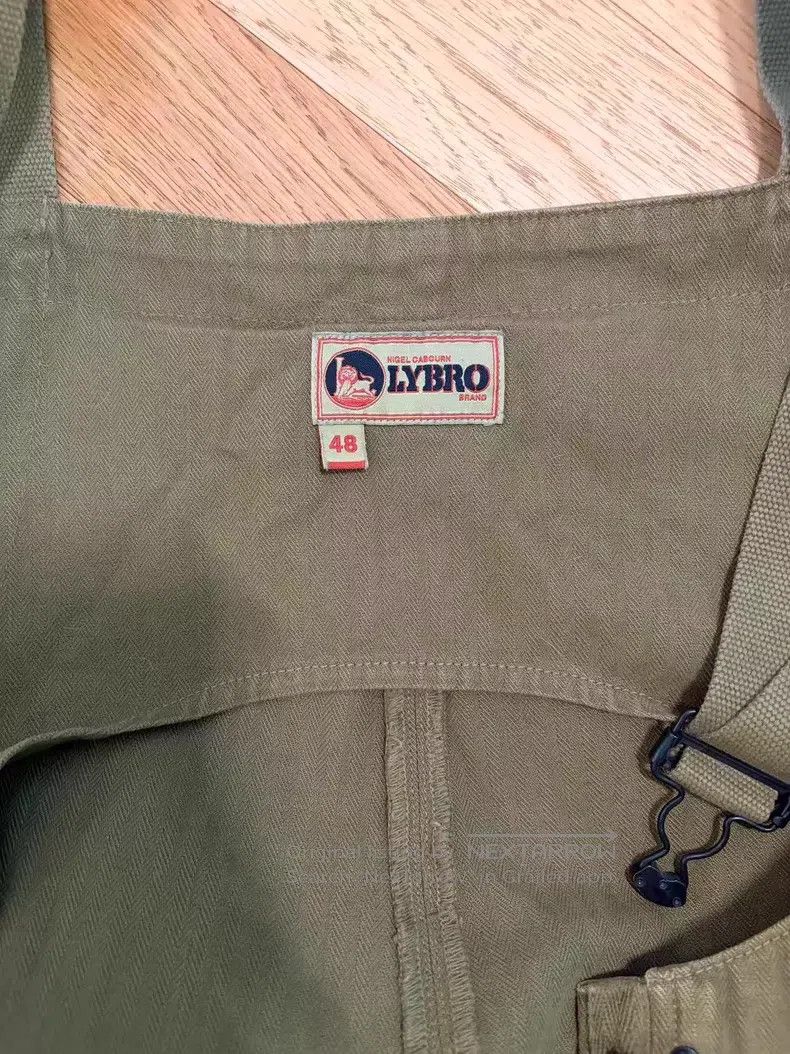 Nigel Cabourn Nigel Cabourn Bib Overalls Military Green Size US 32 / EU 48 - 5 Thumbnail