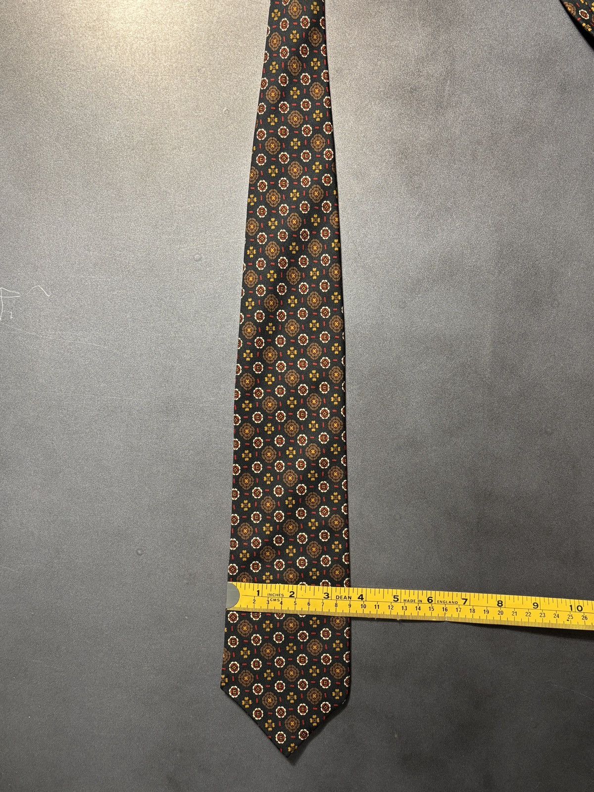 Pierre Cardin 1970s Pierre Cardin Tie Vintage Silk Necktie Pattern Paris Size ONE SIZE - 8 Thumbnail
