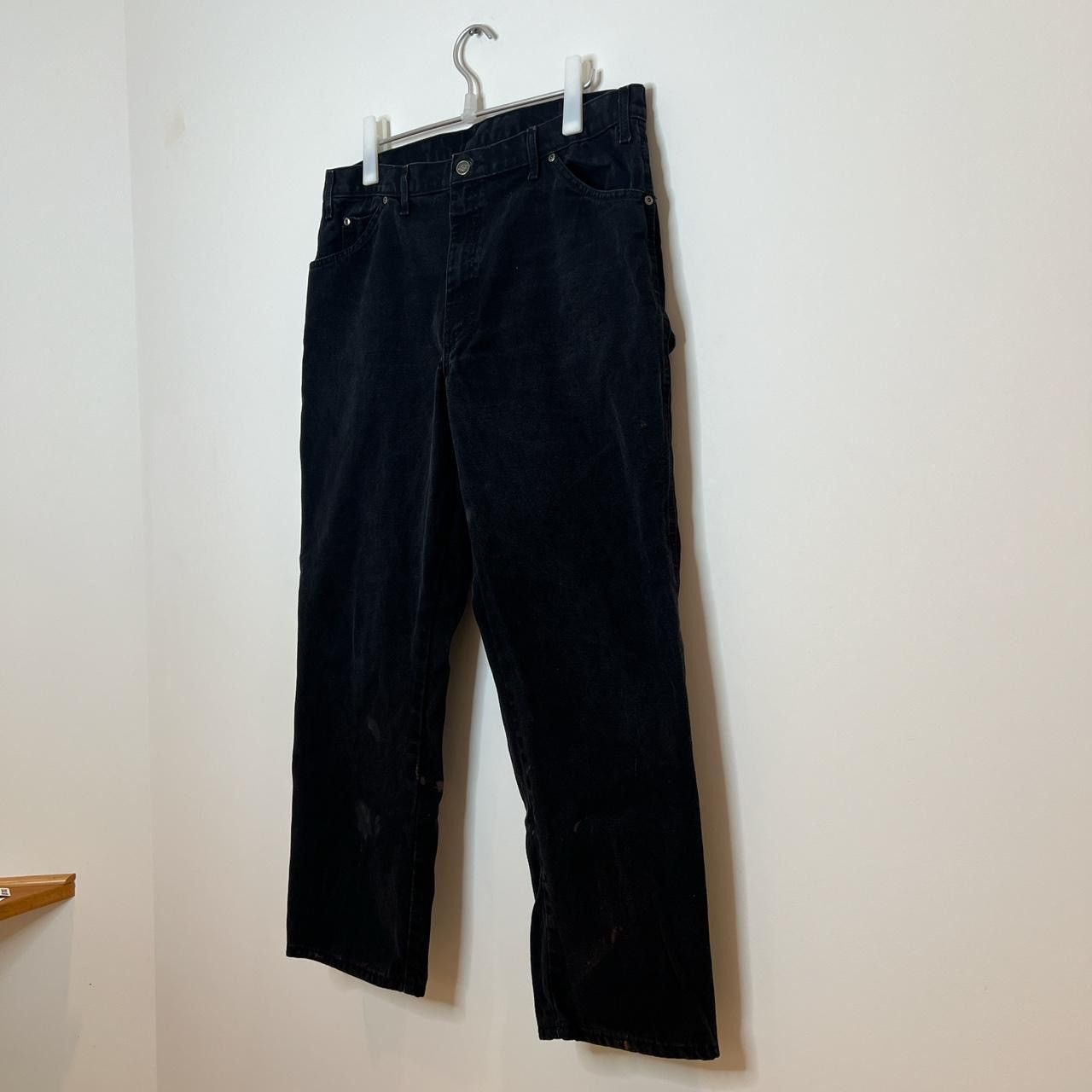 Carhartt dickies black carpenter work pants Size US 38 / EU 54 - 5 Thumbnail