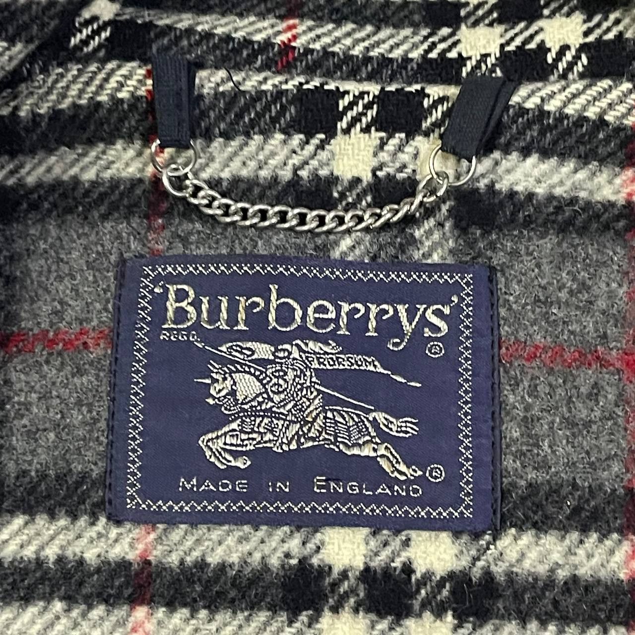 Burberry Vintage Burberry Wool Duffle Coat Nova Check Size US M / EU 48-50 / 2 - 10 Thumbnail