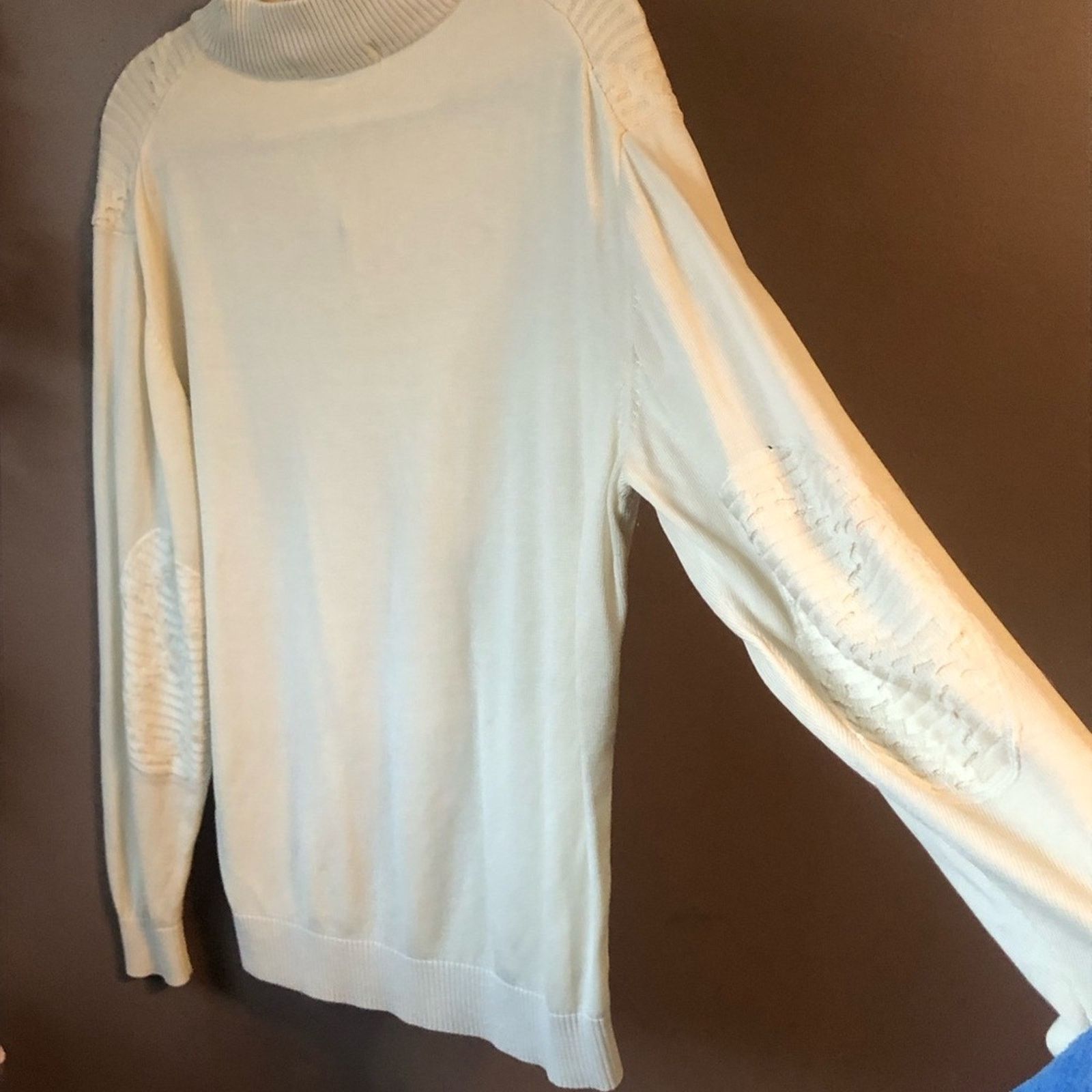 Stacy Adams Men’s light sweater. Zip collar. Stacy adams size large. Size US L / EU 52-54 / 3 - 3 Thumbnail