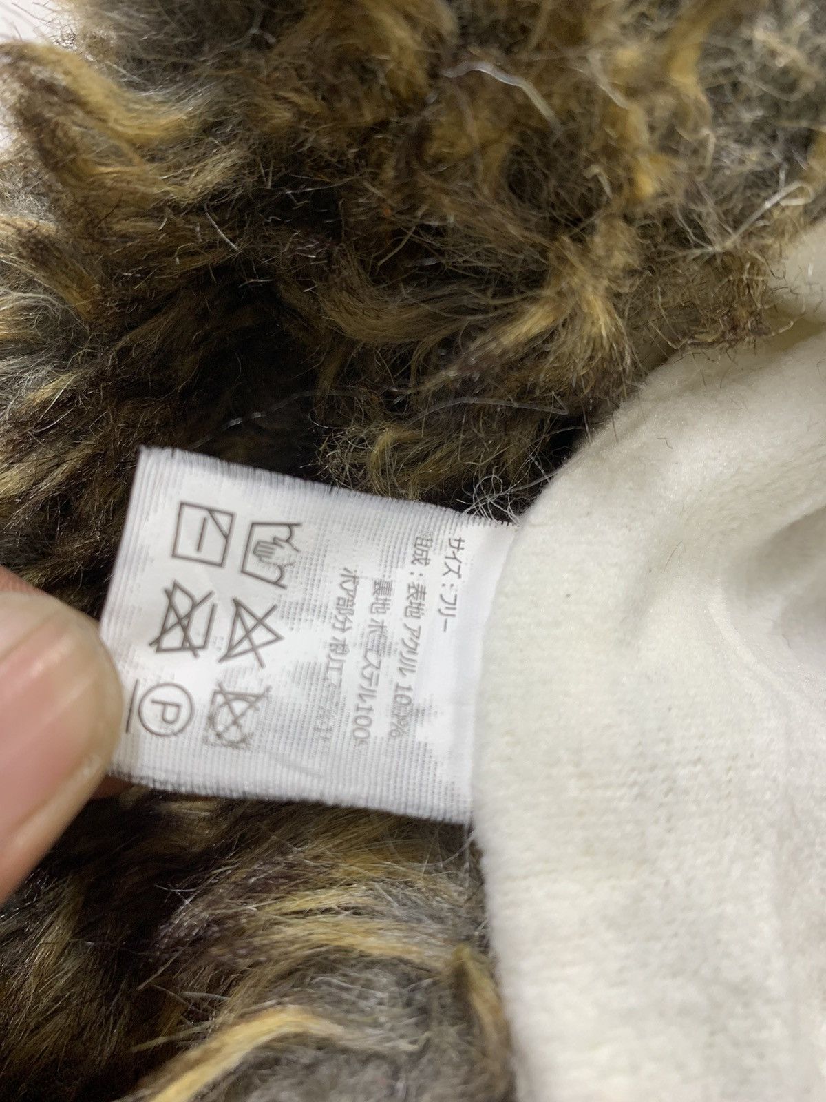 Japanese Brand × Kapital × Vintage Japanese Style chapeaux Fur Beanie Hats RARE Size ONE SIZE - 5 Thumbnail