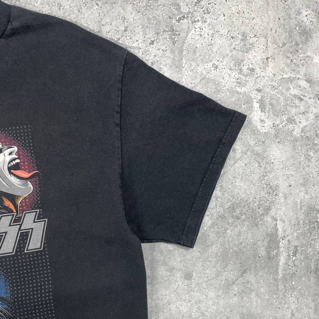 KISS Vintage 2008 KISS Tennessee River Band T Shirt Faded Black L Size US L / EU 52-54 / 3 - 10 Thumbnail