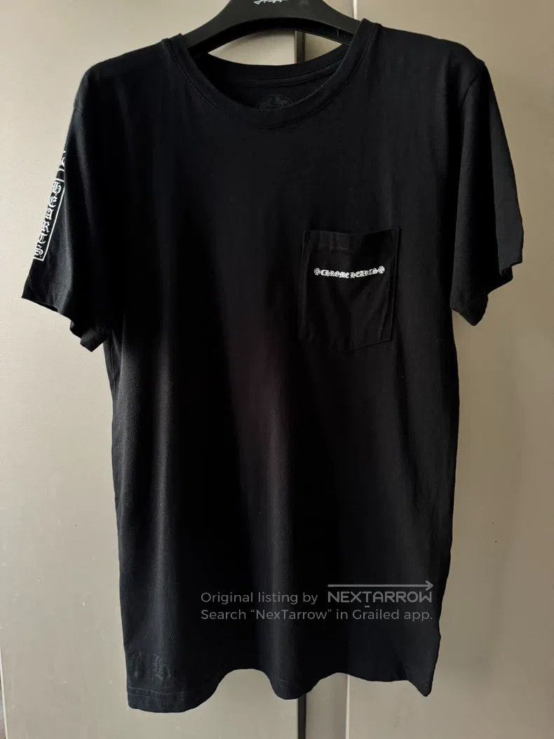 Chrome Hearts CHROME HEARTS Black Sanskrit back swear word 'love you' sh Size US M / EU 48-50 / 2 - 2 Thumbnail