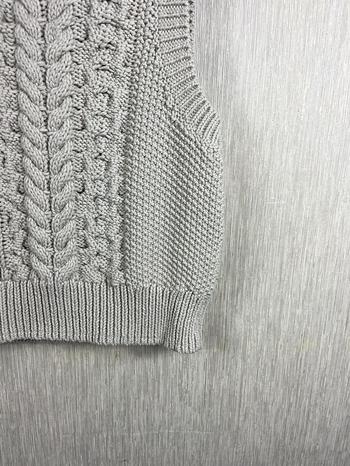 Cos COS knitted vest sweater cable knit y2k aesthetic vintage Size S / US 4 / IT 40 - 6 Thumbnail