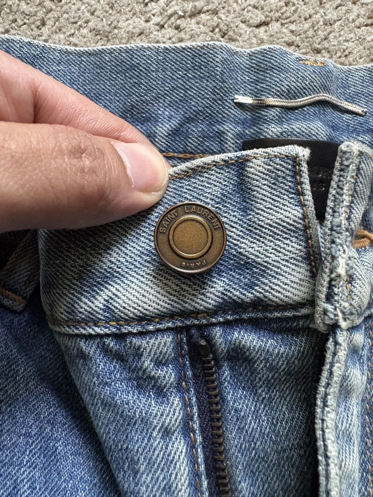 Saint Laurent Paris Saint Laurent Paris DO2 denim jeans Size US 33 - 6 Thumbnail