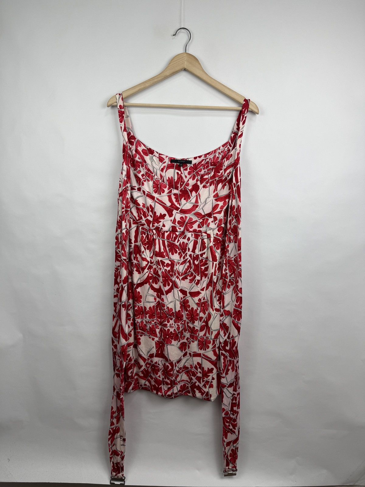 Gucci 🇮🇹 Vintage Gucci Tom Ford Floral Silk Dress Flower Archive Size M / US 6-8 / IT 42-44 - 13 Thumbnail
