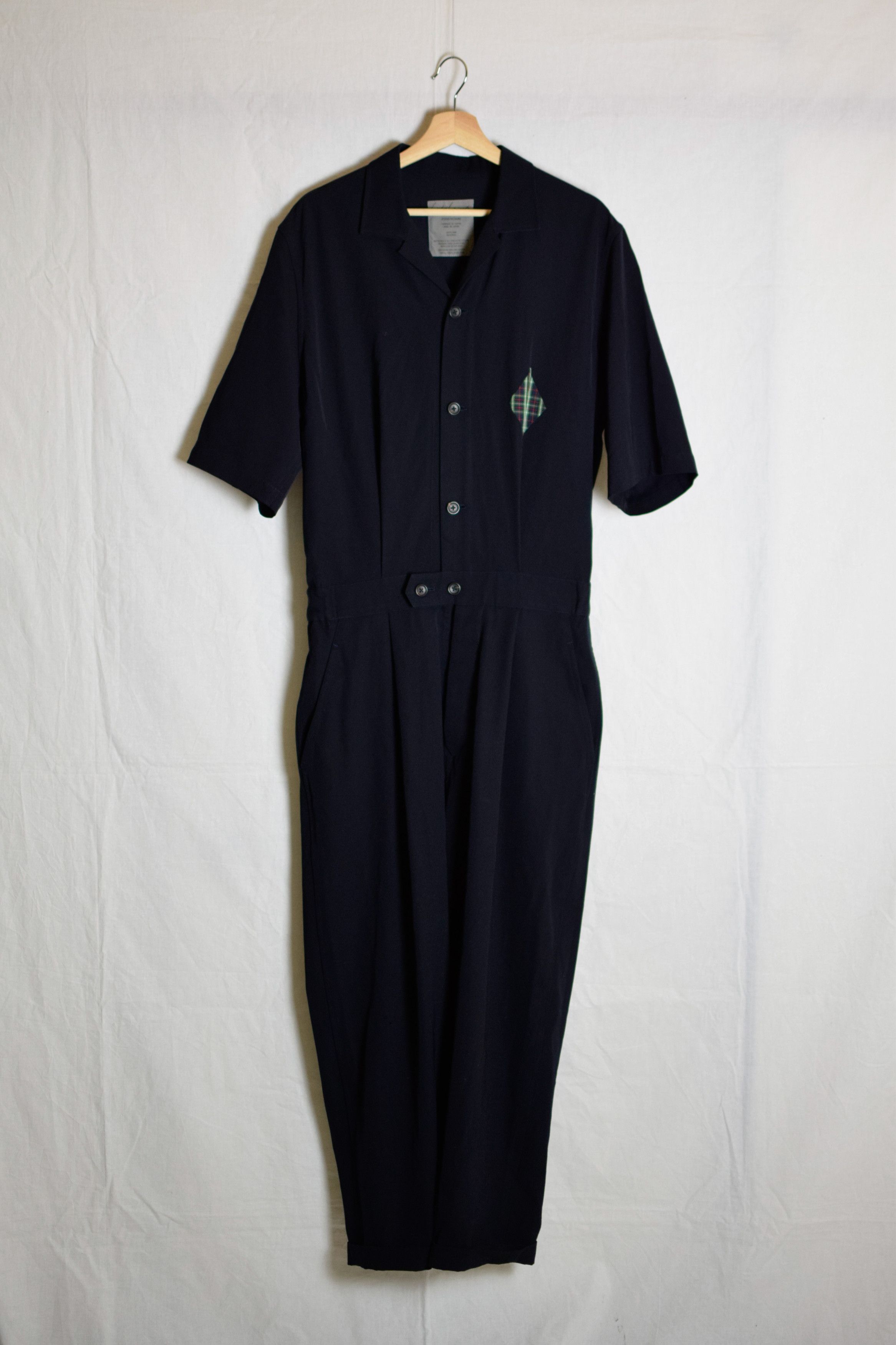 Yohji Yamamoto YYPH Archive Diamond Check Jumpsuit Size US 32 / EU 48 - 2 Thumbnail