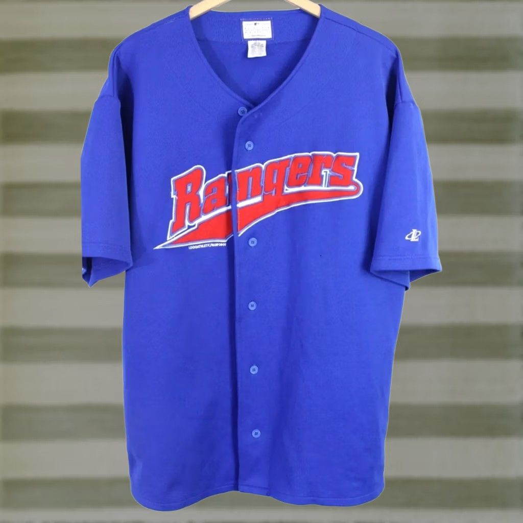 Logo Athletic VINTAGE Texas Rangers Jersey Juan Gonzalez 2000 Blue XL Men's Logo Athletic Shirt Size US XL / EU 56 / 4 - 1 Thumbnail