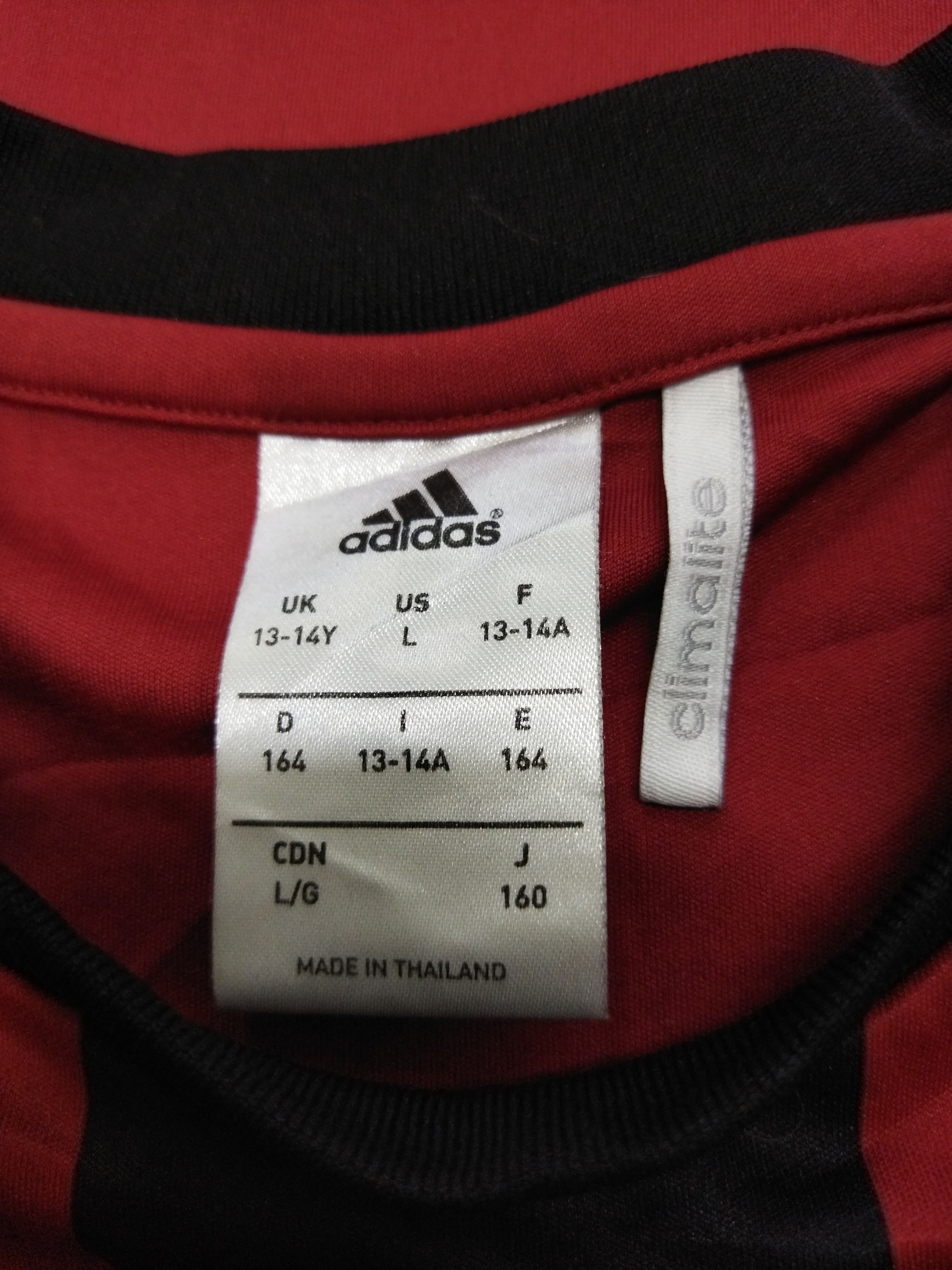 Adidas 2015 AC Milan Jersey Size US S / EU 44-46 / 1 - 4 Thumbnail