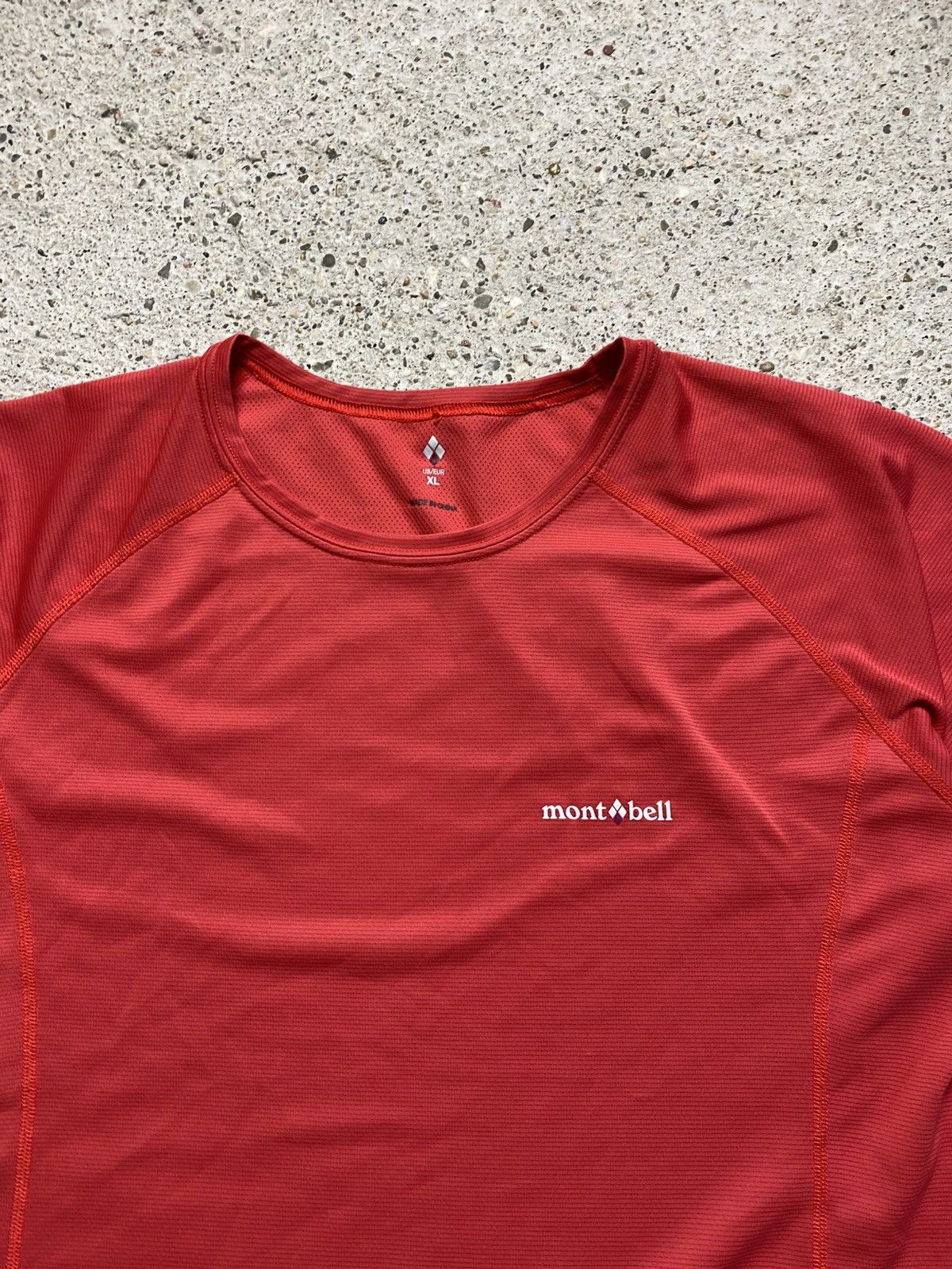 Montbell Montbell tshirt women mountains red Size L / US 10 / IT 46 - 3 Thumbnail