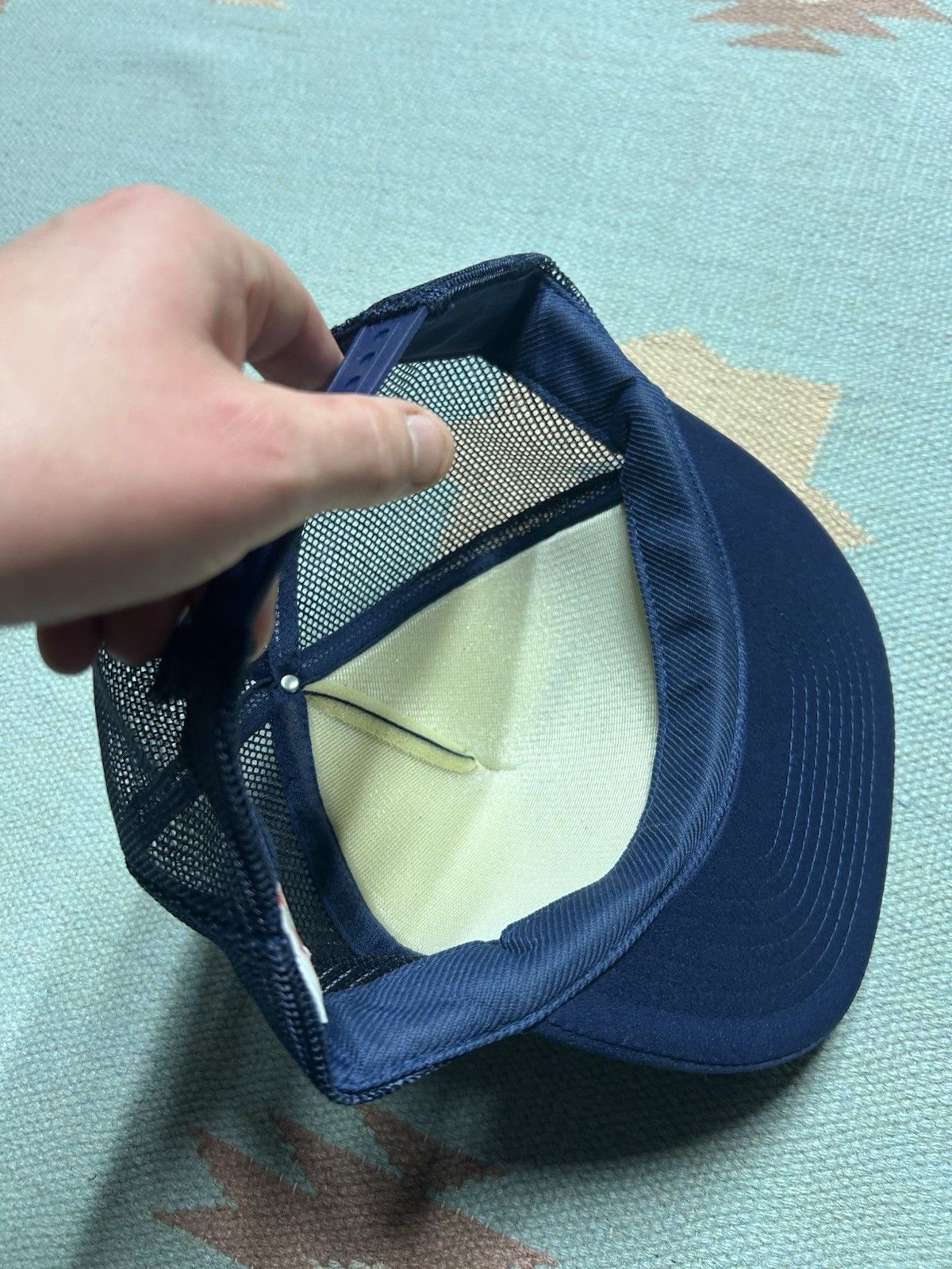 Vintage Vintage trucker hat Horner Equipment Co Saginaw Michigan HEC Size ONE SIZE - 6 Thumbnail