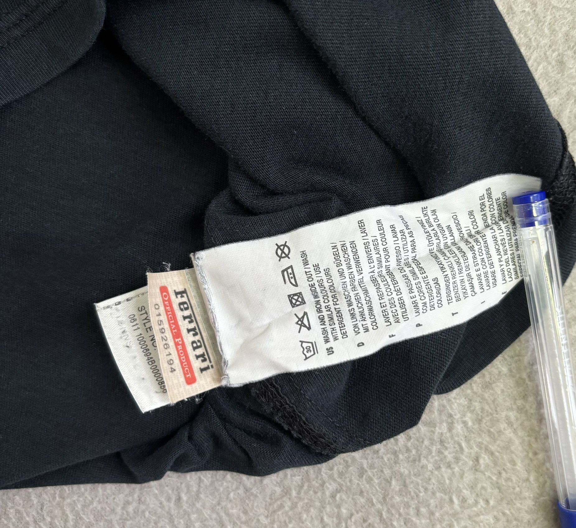 Ferrari × Puma Puma Ferrari Black T-Shirt Big Logo Extra Large Size US XL / EU 56 / 4 - 17 Thumbnail
