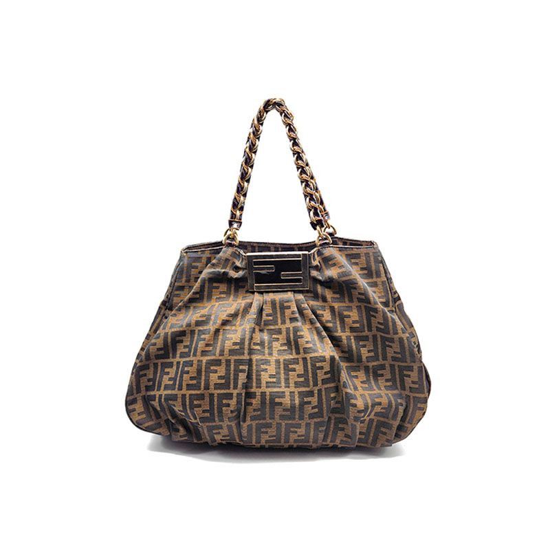 Fendi Juka Mia Chain Shoulder Bag Large Size ONE SIZE - 1 Thumbnail