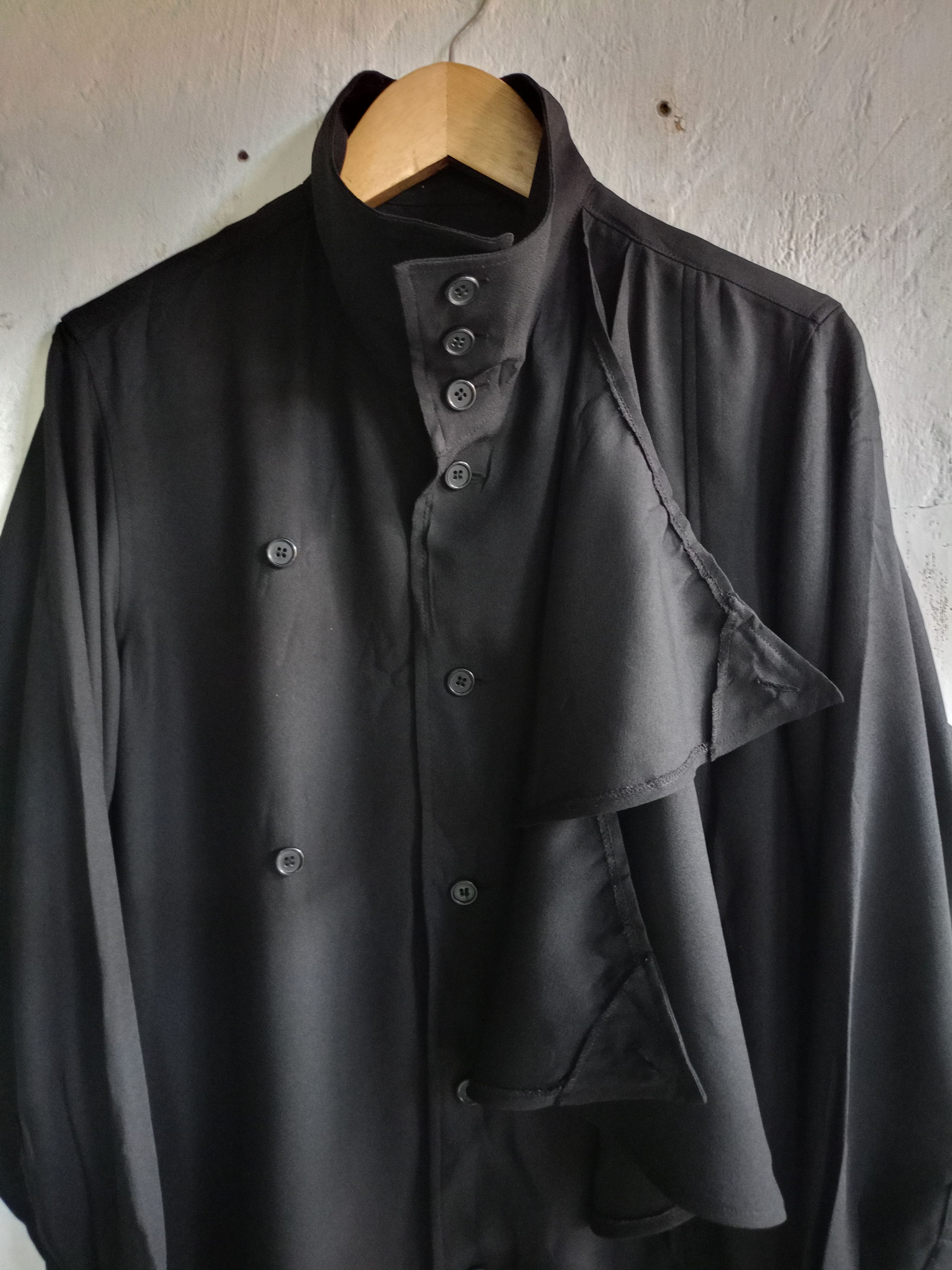 Japanese Brand 2000s Acid Jazz Men - Long shirts style Yohji Yamamoto Y's Size US M / EU 48-50 / 2 - 4 Thumbnail