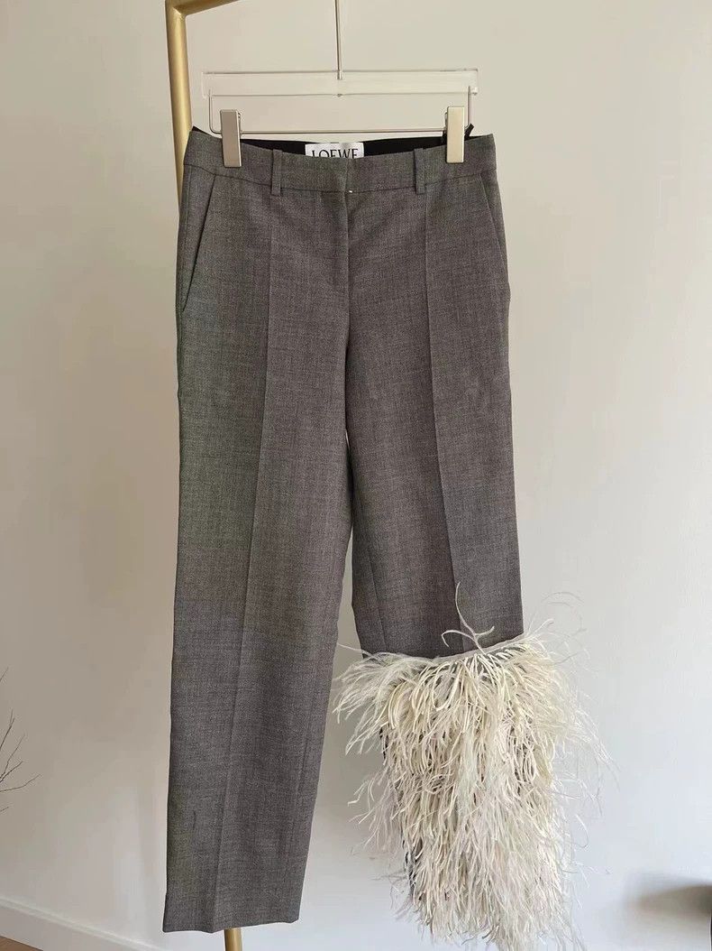 Loewe Loewe Feather Western Pants Size 35" - 1 Thumbnail