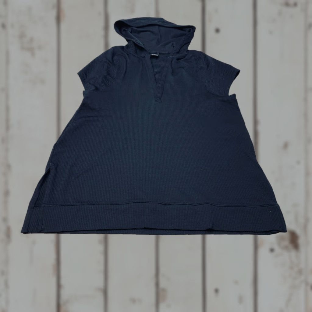 Under Armour Under Armour Journey Rib Hooded Tunic Womens Medium Black Sleeveless 7393 Size M / US 6-8 / IT 42-44 - 1 Thumbnail