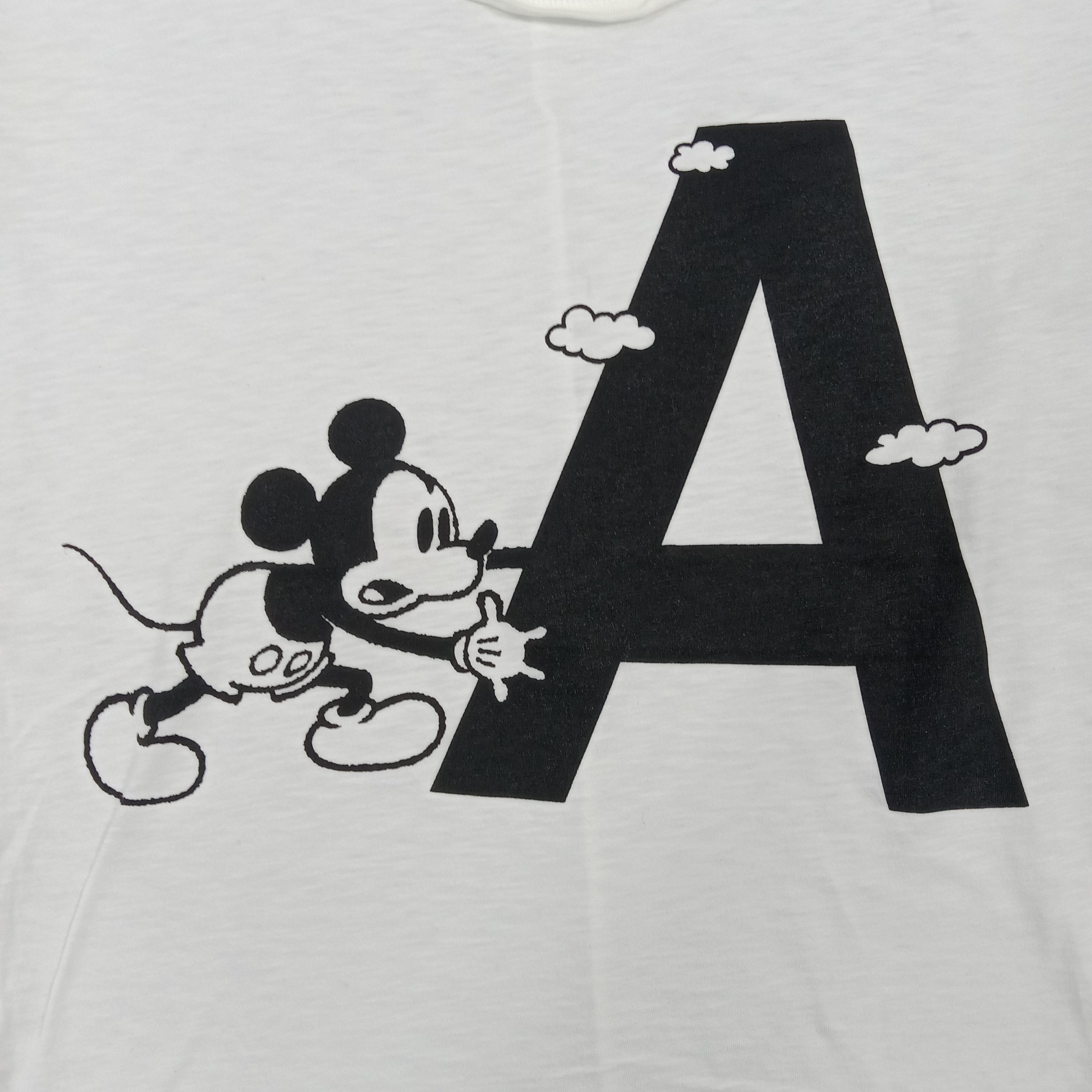 Mickey Mouse × Undercover × Vintage Mickey Mouse X Uniqlo X Undercover Japanese Brand Tshirt Size M / US 6-8 / IT 42-44 - 2 Thumbnail