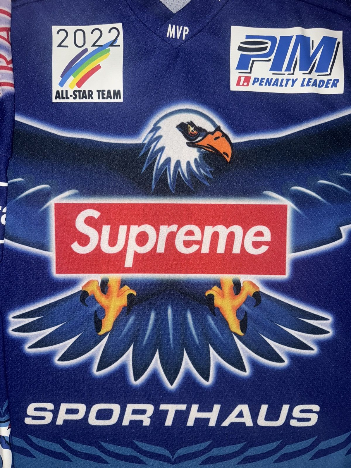 Supreme Supreme Eagle Moto Jersey Size US M / EU 48-50 / 2 - 3 Thumbnail