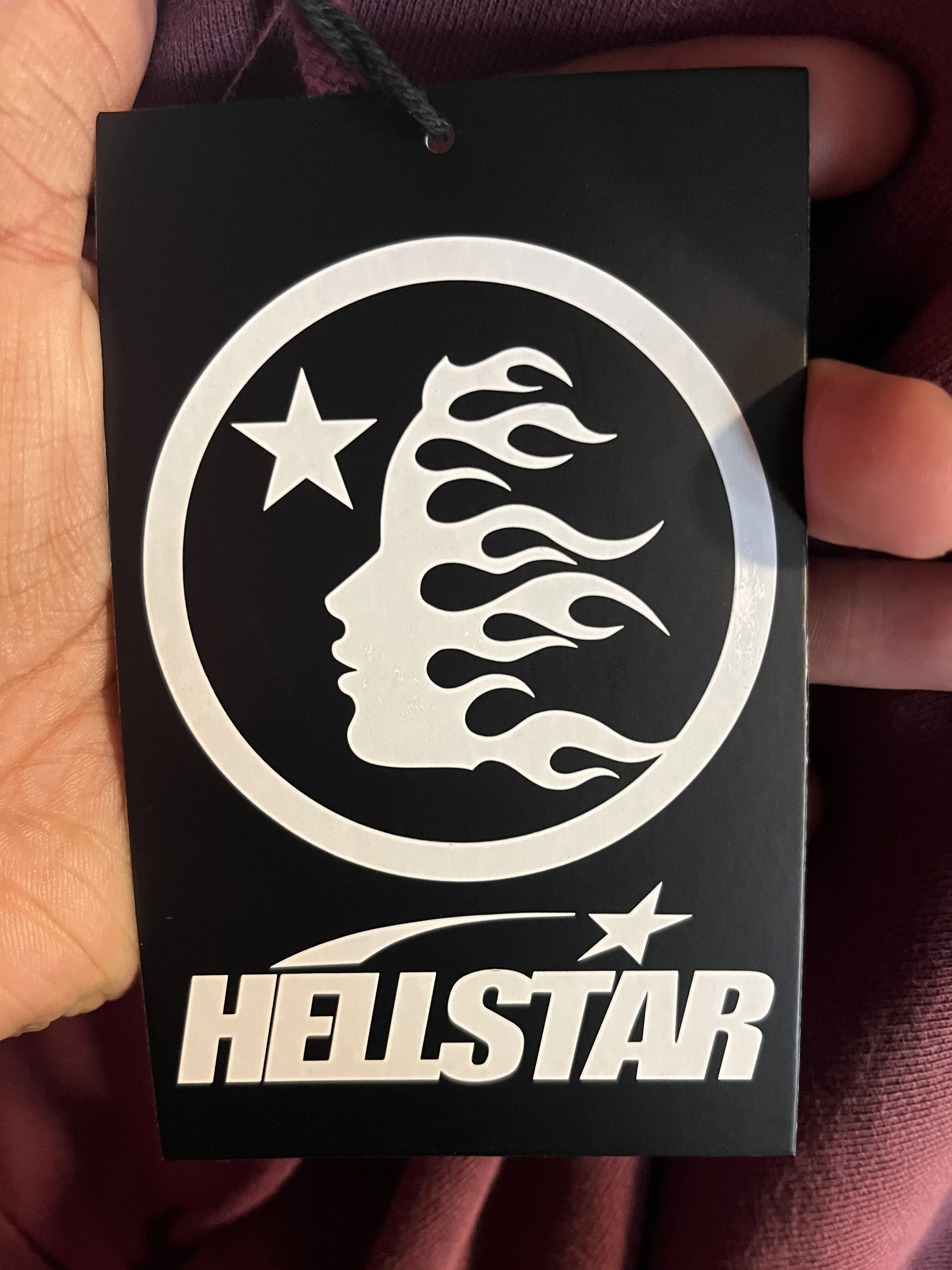 HELLSTAR Hellstar Mirror Face Zip Up Hooded Sweatshirt (Large) Size US L / EU 52-54 / 3 - 7 Thumbnail