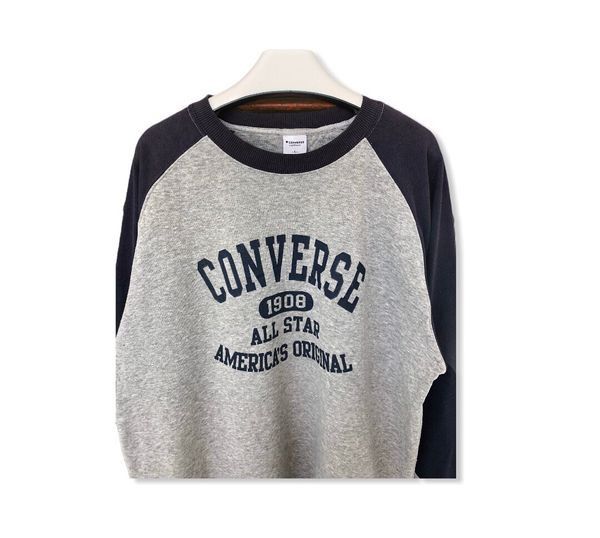 Converse × Vintage Vintage Converse Spell Out Sweatshirt Size US L / EU 52-54 / 3 - 2 Thumbnail