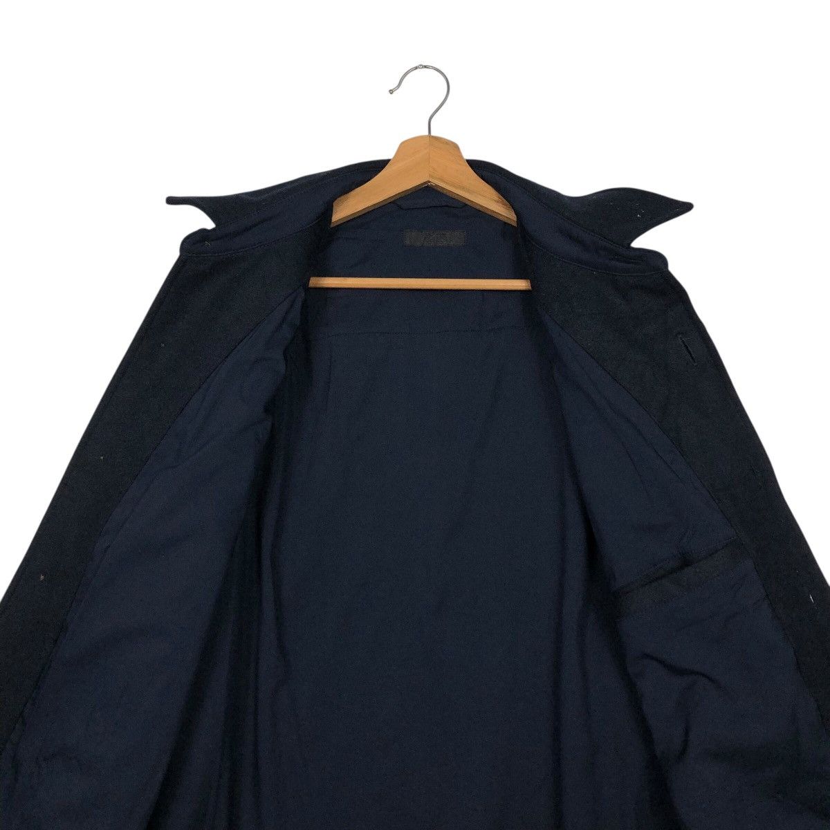 Japanese Brand Rich Blue Vintage Wool Chore Work Jacket Uniqlo Issey Miyake Size US L / EU 52-54 / 3 - 15 Thumbnail