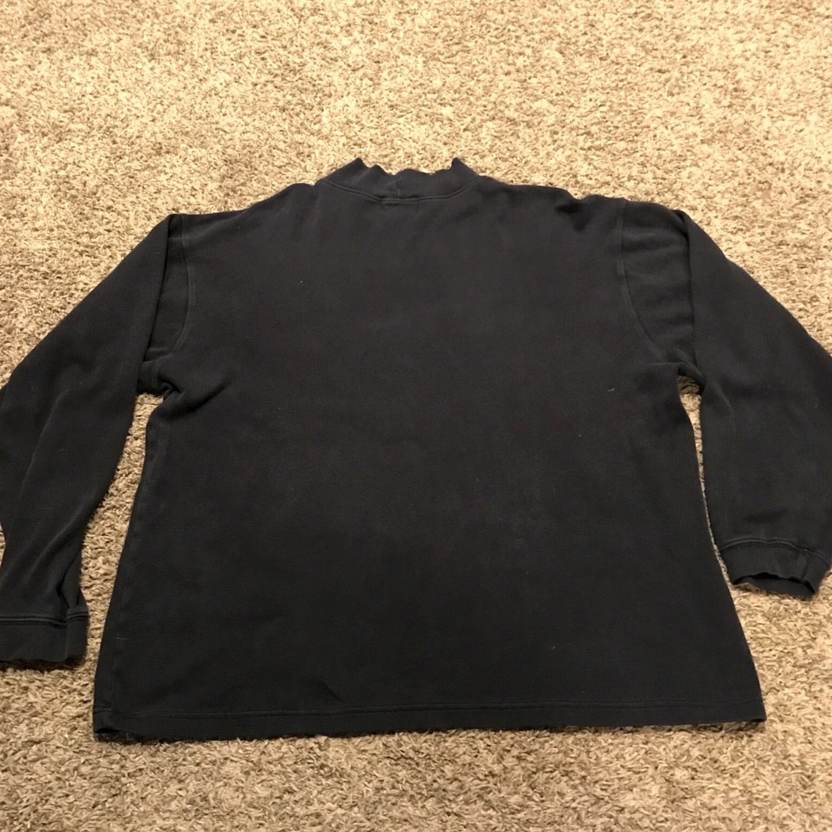 Vintage VINTAGE Boston Traders Sweater Mens XL Black Cotton Crew Neck Pullover Heavyweight Knit Size US XL / EU 56 / 4 - 3 Thumbnail