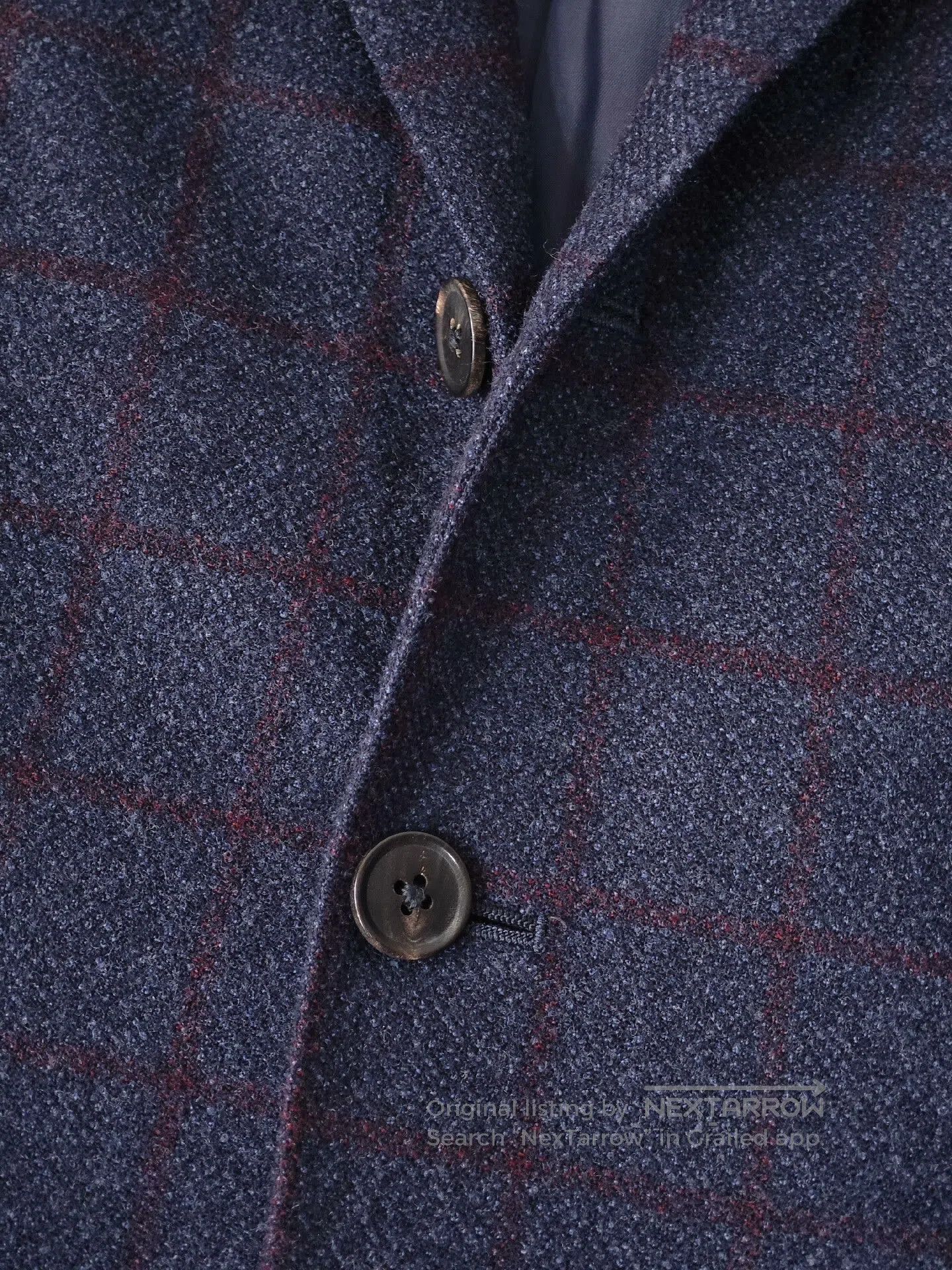 Japanese Brand Reda Wool Flannel Suit Jacket. Size US S / EU 44-46 / 1 - 7 Thumbnail