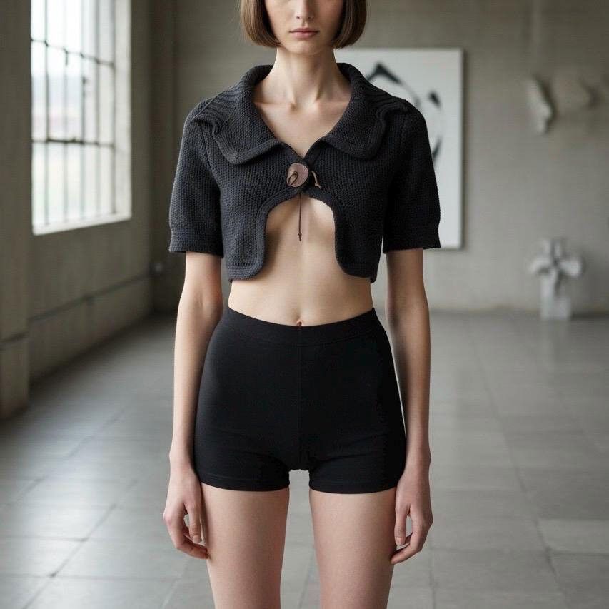 Other The Cop Copine Knitted Bolero Top Size ONE SIZE - 1 Thumbnail