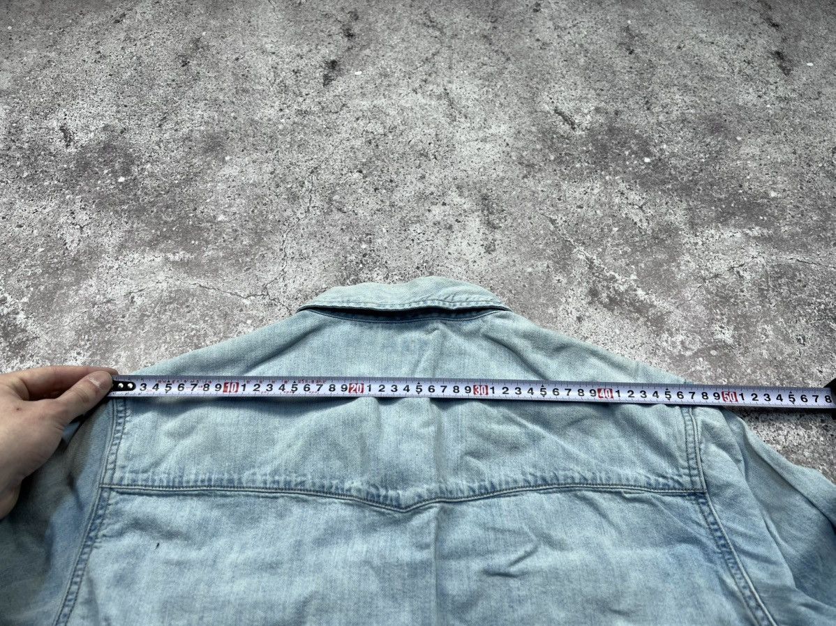 Allsaints Allsaints Vintage Denim Western Snap Labour Shirt y2k jeans Size US XL / EU 56 / 4 - 11 Thumbnail