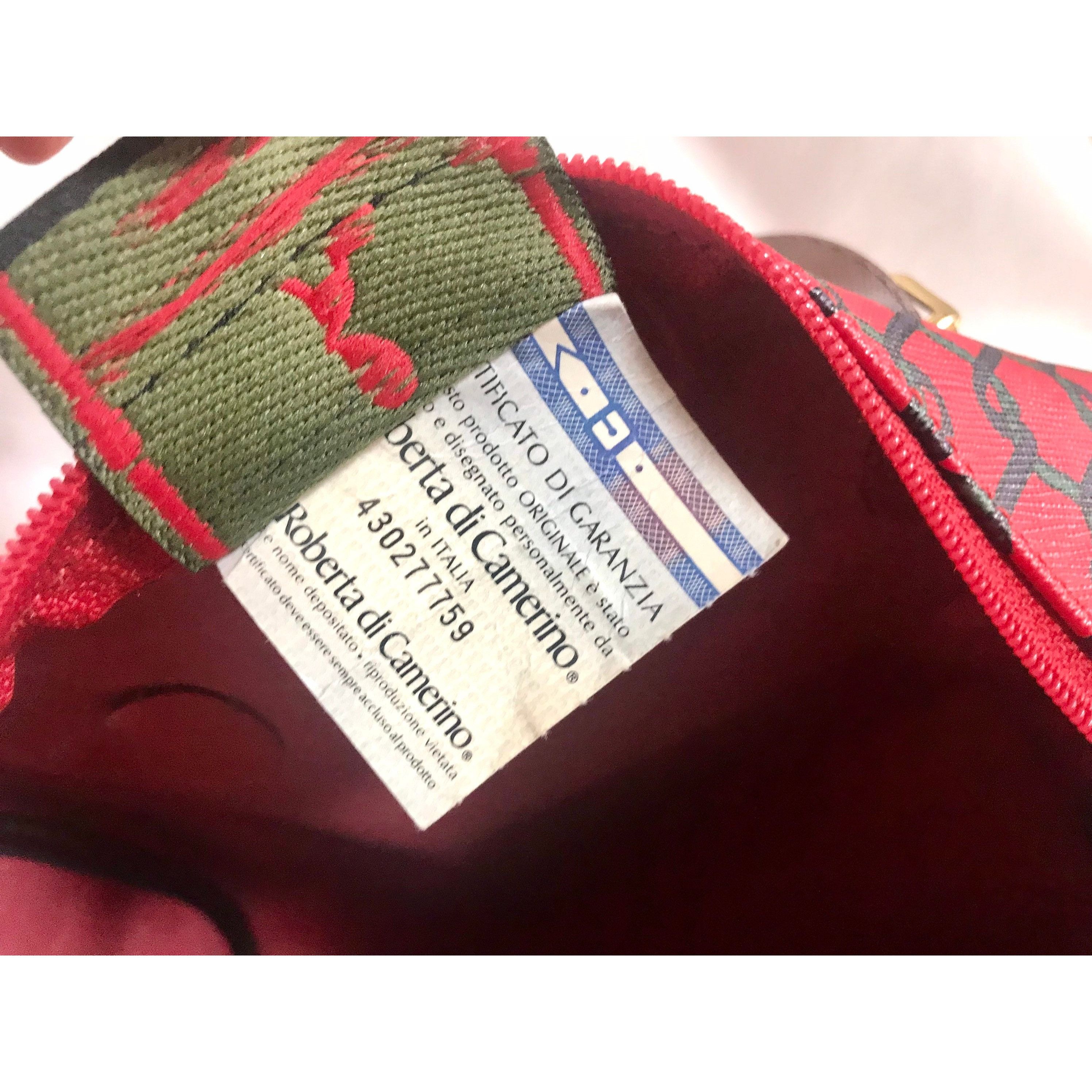 Roberta di Camerino Vintage Roberta di Camerino red, green and navy handbag Size ONE SIZE - 9 Thumbnail
