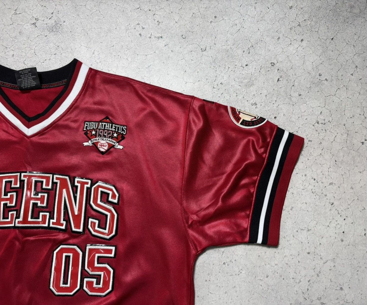 Fubu Fubu 05 Queens 1992 Vintage Jersey Shirt Size XXL Size US XXL / EU 58 / 5 - 2 Thumbnail